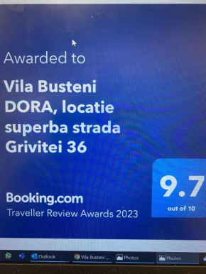 Vila Busteni DORA, locatie superba strada Grivitei 36